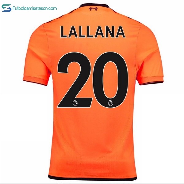 Camiseta Liverpool 3ª Lallana 2017/18